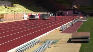 IAAF Diamond League Monaco Athlete Final Preparations  Aries Merritt [upl. by Ecinad]