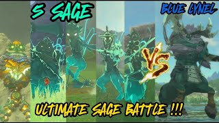 LYNEL BLUE VS 5 SAGE  ULTIMATE BATTLE  The Legend of Zelda Tears of the Kingdom [upl. by Swords]