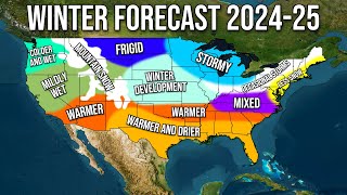 LATEST Winter Forecast 202425 [upl. by Airdnas]