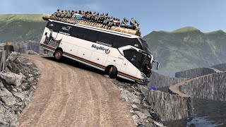 Worlds Driving Challenge on Deadliest Roads 20  Euro Truck Simulator 2 [upl. by Albertine]