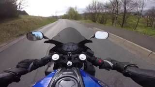 Yamaha Yzf r125 2014 Top speed  Drive to the limit 🏍 [upl. by Htaek]