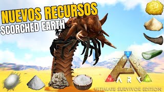 Recursos exclusivos de Scorched Hearth en el nuevo Ark Ultimate Mobile Edition [upl. by Lindsy]