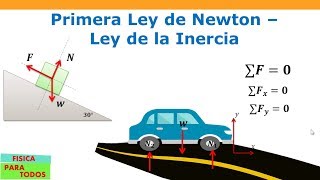 Primera Ley de Newton  Las Leyes de Newton [upl. by Trilly]