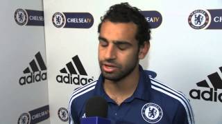 Mohamed Salah on Stoke Victory [upl. by Euqor]