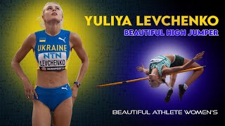 Yuliya Levchenko high jump 🌟  Beautiful Athlete Womens [upl. by Lindsley534]