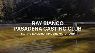 Ray Bianco tests Tanuki UltraLight running line for 2wt rod [upl. by Fasto]