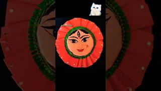 Durga puja craft 🌷🩷  Navratri craft ideas navratri durgapuja diy art navratrispecial [upl. by Hsara]