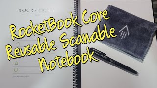 Let Me Tell You About The Rocketbook Core Scanable and Reusable Notebook [upl. by Wohlert]