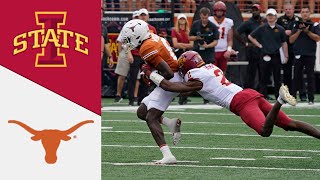 Iowa State vs 22 Texas  Best Plays Recap [upl. by Nanji207]