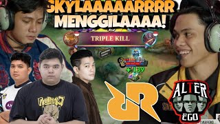 THE KING IS BACK THE KING IS BACK  SKYLAR MENGGILA  RRQ VS ALTER EGO MATCH 2 MPL S13 [upl. by Newg295]