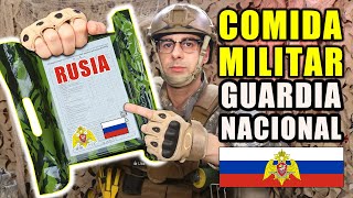 Probando COMIDA MILITAR de GUARDIA NACIONAL de RUSIA  MRE Ración 1  Curiosidades con Mike [upl. by Pincas431]