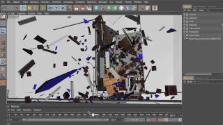 Cinema 4D  Destruction Concepts Training by cmiVFX [upl. by Nayk]