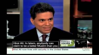 Irshad debates Ayaan Hirsi Ali on CNNs quotFareed Zakaria GPSquot [upl. by Sacci]