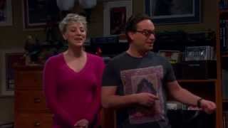 The Big Bang Theory S08E13 Penny and Leonard Sing Soft Kitty to Sheldon [upl. by Hong363]