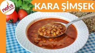 MEŞHUR KARA ŞİMŞEK Yeşil Mercimek  ÇORBASI 😃 Nasıl Yapılır [upl. by Suoicerp]