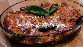 Involtini di melanzane  ricetta tipica siciliana [upl. by Gerk]