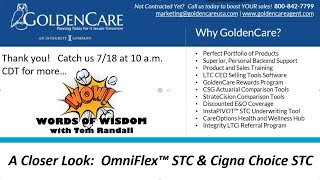 Competitive Advantages Cigna STC and OmniFlex [upl. by Killian]