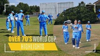 Highlights amp Glimpses from the Over 70’s World Cup 2024  Veterans Cricket India [upl. by Kwon]