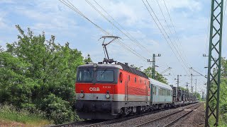 Hegyeshalom Tehervonat forgalom napközben🚆 Hegyeshalom Freight train traffic during the day 🚆 [upl. by Season]