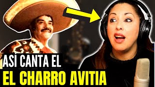 EL CHARRO AVITIA  LA VOZ DEL CORRIDO  Vocal Coach REACTION amp ANALYSIS [upl. by Grondin524]