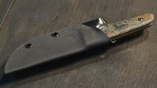 How to Make a Kydex Knife Sheath [upl. by Einej]