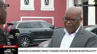 Buffalo City Metro happy with economic boom during festive season Xola Phakati [upl. by Melone]