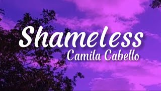 Camila Cabello Shameless lyric [upl. by Yrrac]