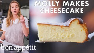 Molly Makes Cheesecake  From the Test Kitchen  Bon Appétit [upl. by Ochs]