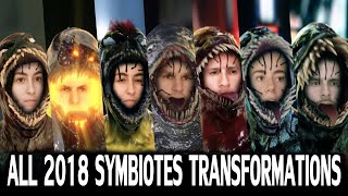 All 2018 JMMates Symbiotes Transformations We are VENOM shorts [upl. by Hoffer]