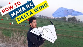 How to make Delta Wing with depron [upl. by Meilen]