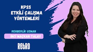 4 KPSS Etkili Çalışma Yöntemleri  İnci MAÇKAN TALAY  Rehberlik Birimi [upl. by Mooney5]