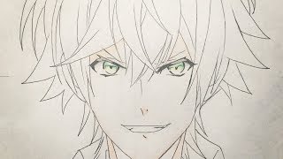 How to draw Ayato Sakamaki [upl. by Llenart]