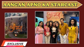 Aangan Apno Ka Starcast Exclusive Interview  Ayushi Khurana  Mahesh Thakur  Waseem Mushtaq [upl. by Tenahs775]