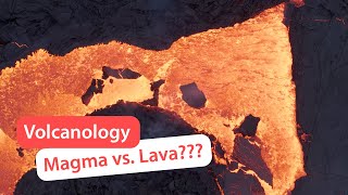 Difference between Magma and Lava  Volcanology 5 [upl. by Yesmar]