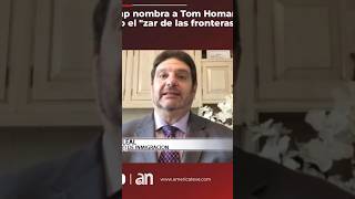 Entrevista America TeVe con Orian Brito sobre el nombramiento de Tom Homan como zar de la frontera [upl. by Lobell]