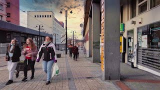 Poland 4K 🇵🇱 Big City Zabrze Scenic Walk [upl. by Ott]