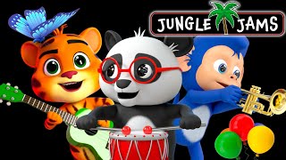 Best Sensory Video for Babies  Jungle Jams  High Contrast Colours amp Upbeat Music [upl. by Song581]