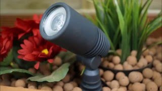 Techmar Alder 12V Garden Spotlight  Plug amp Play [upl. by Lrak852]