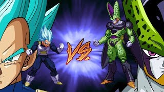 Vegeta VS Cell  Sprite Animation [upl. by Chirlin]