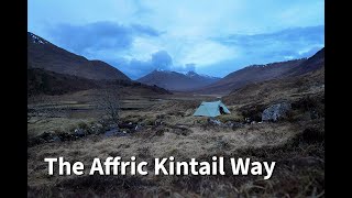 Affric Kintail Way Scotland with the XMid 2 xmid visitscotland hikinguk scotland affric [upl. by Sahpec]