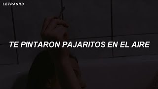 Te Pintaron Pajaritos LETRA  Yandar amp Yostin Oficial [upl. by Lienahs]