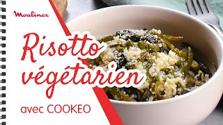 Risotto végétarien avec COOKEO  Les recettes Moulinex [upl. by Joya]