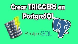 Creación de Triggers en Base de Datos Postgresql  Como crear trigger en postgresql [upl. by Ytsirhc]