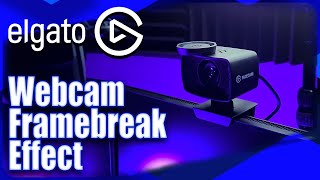 Using Elgato Facecam and Greenscreen to Create a Frame Break Webcam Effect in Premiere Pro [upl. by Martijn]