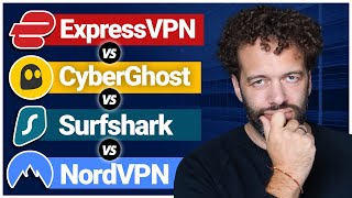 Comparaison des meilleurs VPN  NordVPN vs Surfshark vs ExpressVPN vs CyberGhost [upl. by Erida850]