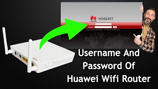 Username And Password Of Huawei Wifi Huawei HG8546M Wifi Login Huawei Wifi Password Change 2024 [upl. by Olia]