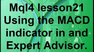 Mql4 Programming Tutorial 21 Using the MACD and Stochastic in a Forex Expert Advisor [upl. by Adalai341]