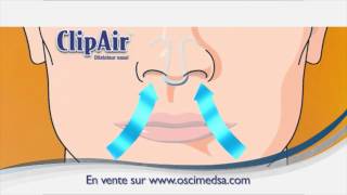 ClipAir dilatateur nasal pour mieux respirer et moins ronfler [upl. by Anitaf]