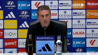 Rueda de prensa Real Oviedo vs SD Huesca [upl. by Philipson]