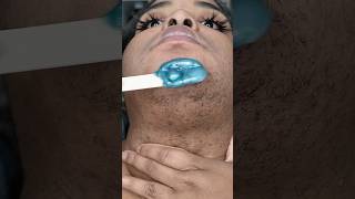 090824 full face wax ft tresswellness facewax hardwax pcos hirsutism waxtutorial [upl. by Nelhsa408]